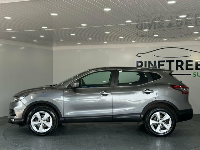 Nissan Qashqai 1.3 Dig-t Acenta Premium Suv Eur VK19OZE Grey #3