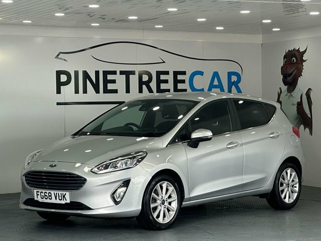 Ford Fiesta 1.5 Tdci Titanium Hatchback Euro FG68VUK Silver #2