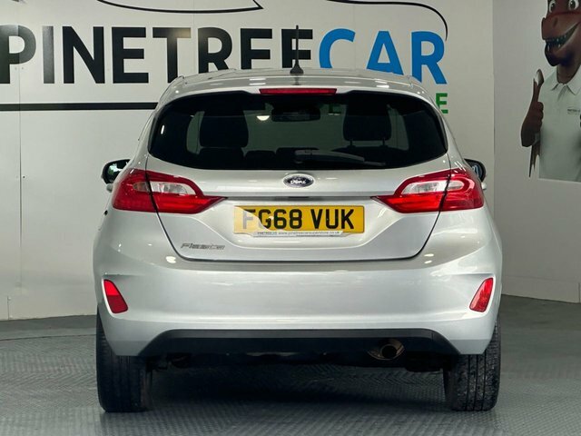 Ford Fiesta 1.5 Tdci Titanium Hatchback Euro FG68VUK Silver #6