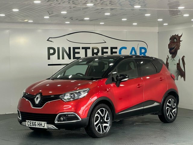 Renault Captur 1.5 Dci Energy Signature Nav Suv CE66HHJ Red #3