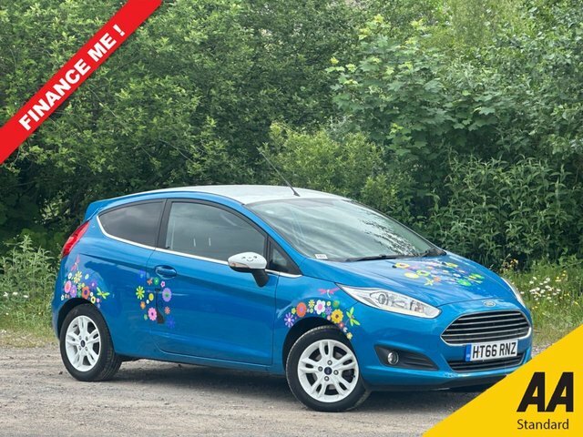 Ford Fiesta 1.25 Zetec Blue Edition Hatchback Manua Blue