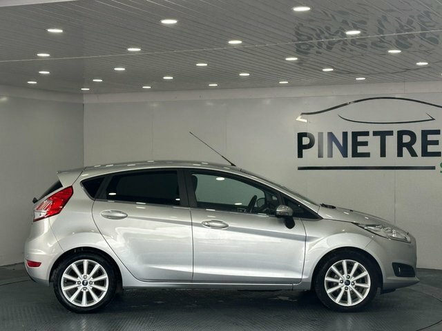 Ford Fiesta 1.0T Ecoboost Titanium Hatchback HV66NFU Silver #4