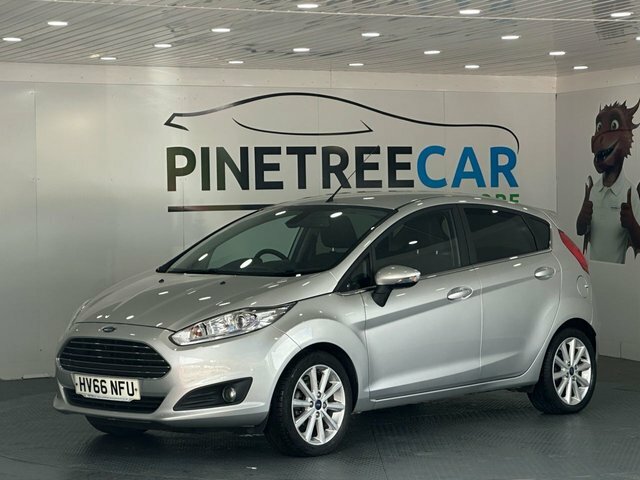 Ford Fiesta 1.0T Ecoboost Titanium Hatchback HV66NFU Silver #2