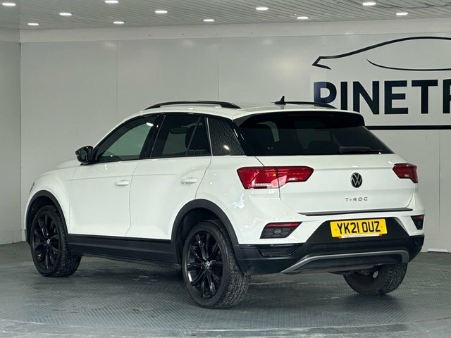 Volkswagen T-Roc 1.5 Tsi Evo Black Edition Suv Eu YK21OUZ Black #6