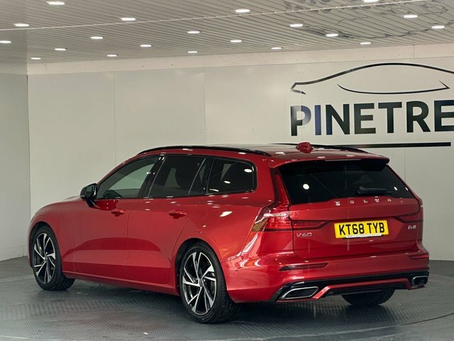 Volvo V60 2.0 D4 R-design Pro Estate Euro 6 KT68TYB Red #5