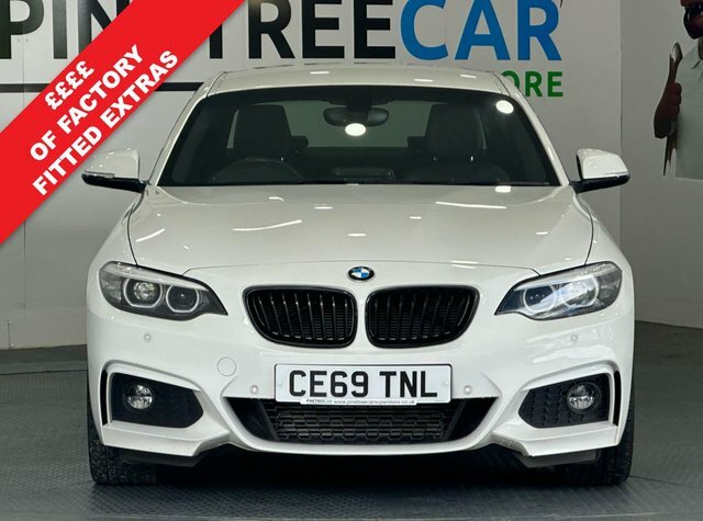 BMW 2 Series Gran Coupe 2.0 220D M Sport Coupe Euro 6 S S White