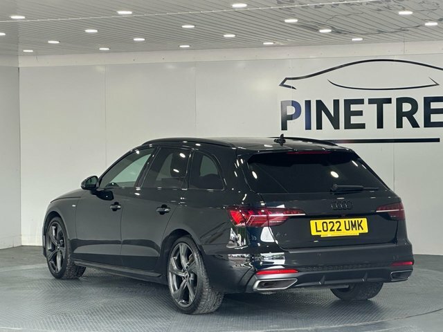 Audi A4 Avant 2.0 Tfsi 35 Black Edition Estate S Tron LO22UMK Black #6
