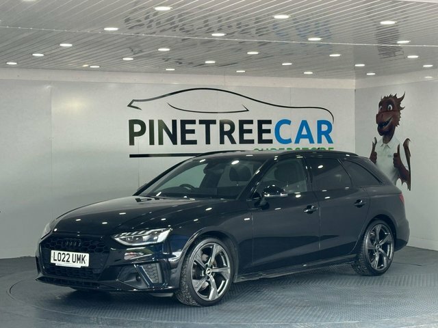 Audi A4 Avant 2.0 Tfsi 35 Black Edition Estate S Tron LO22UMK Black #3