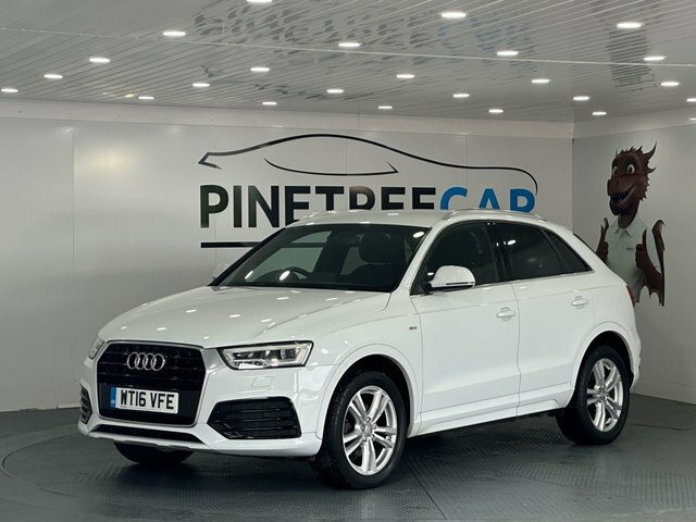 Audi Q3 2.0 Tdi S Line Suv Euro 6 S S WT16VFE White #3