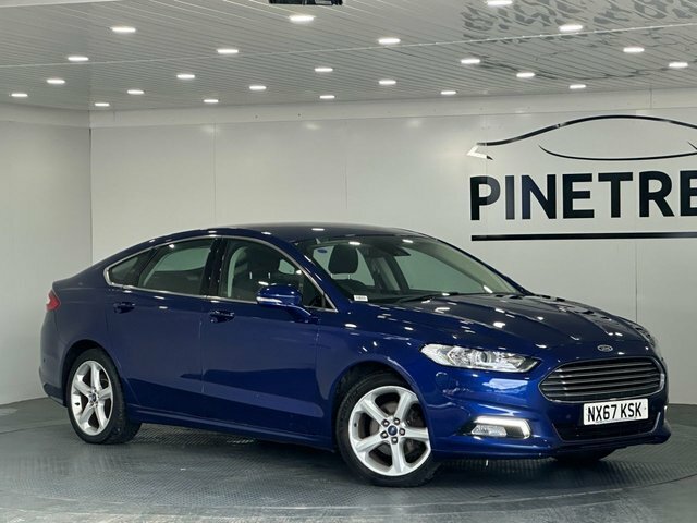Ford Mondeo 2.0 Tdci Titanium Hatchback Powershift Blue