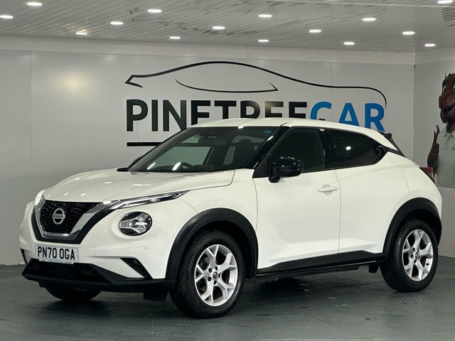 Nissan Juke 1.0 Dig-t N-connecta Suv Euro 6 PN70OGA White #3