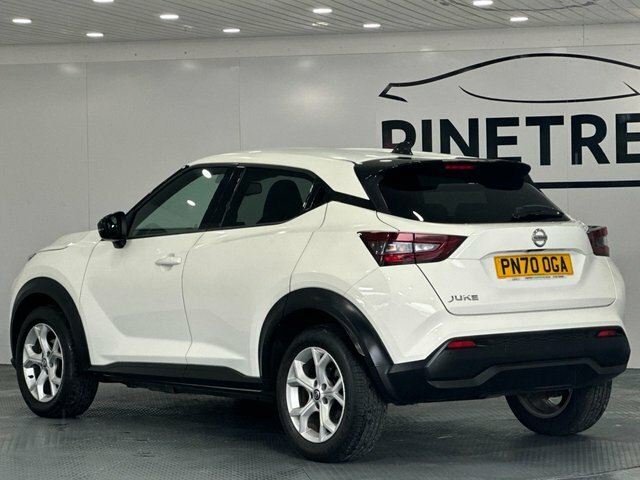 Nissan Juke 1.0 Dig-t N-connecta Suv Euro 6 PN70OGA White #6