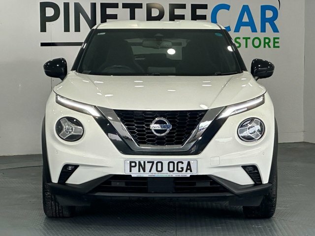 Nissan Juke 1.0 Dig-t N-connecta Suv Euro 6 PN70OGA White #2