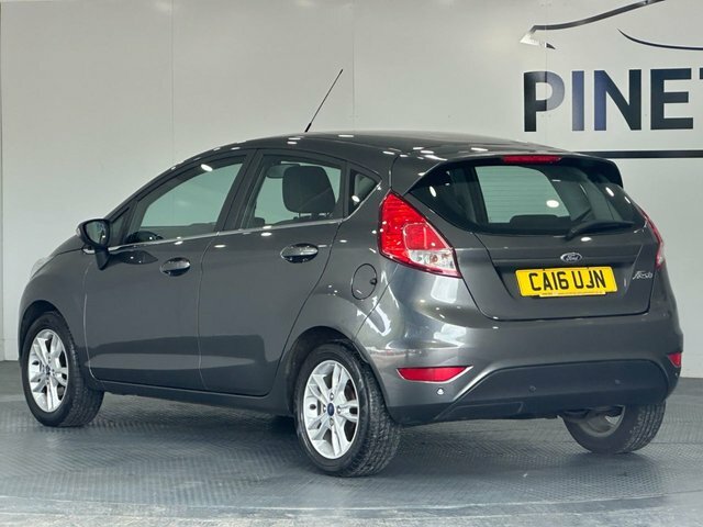 Ford Fiesta 1.6 Zetec Hatchback Powershift Euro 6 CA16UJN Grey #6