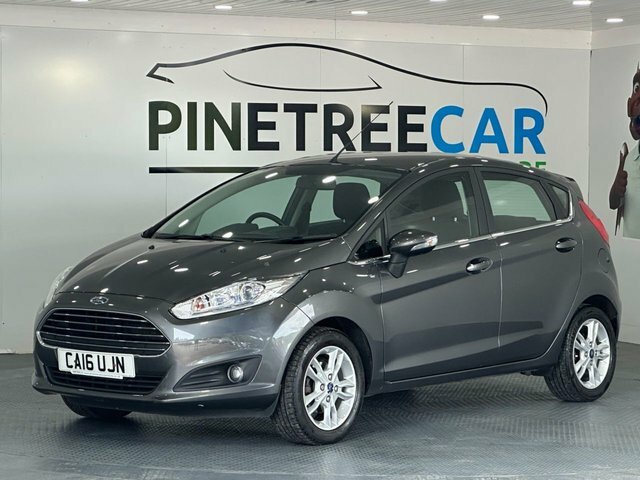 Ford Fiesta 1.6 Zetec Hatchback Powershift Euro 6 CA16UJN Grey #3