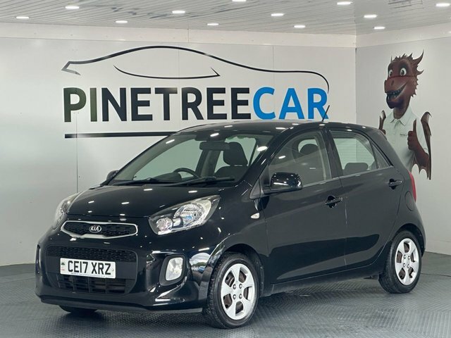 Kia Picanto 1.0 1 Air Hatchback Euro 6 65 B CE17XRZ Black #3