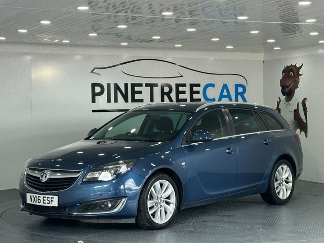 Vauxhall Insignia 2.0 Cdti Ecoflex Sri Nav Sports Tourer VX16ESF Blue #3