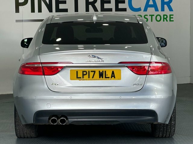 Jaguar XF 2.0D R-sport Saloon Euro 6 S S LP17WLA Silver #6