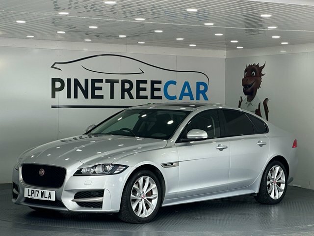 Jaguar XF 2.0D R-sport Saloon Euro 6 S S LP17WLA Silver #2