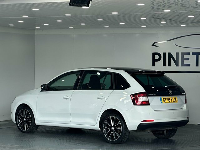 Skoda Rapid Spaceback 1.0 Tsi Se Sport Hatchback Euro White #5