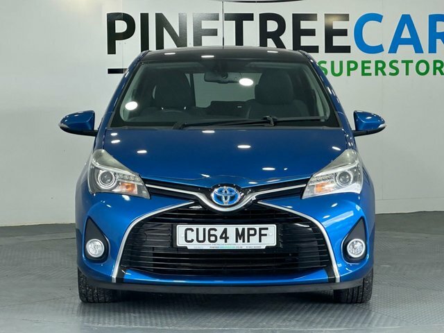 Toyota Yaris 1.5 Vvt-h Excel Hatchback Hybrid E-cvt CU64MPF Blue #2