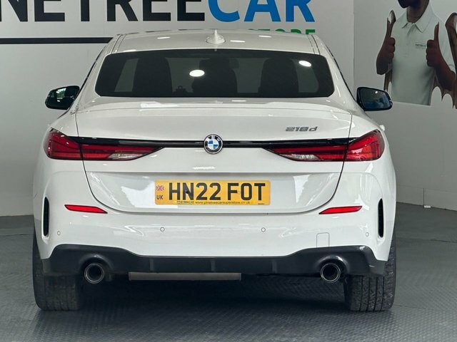 BMW 2 Series Gran Coupe 2.0 218D M Sport Saloon Euro 6 White #6