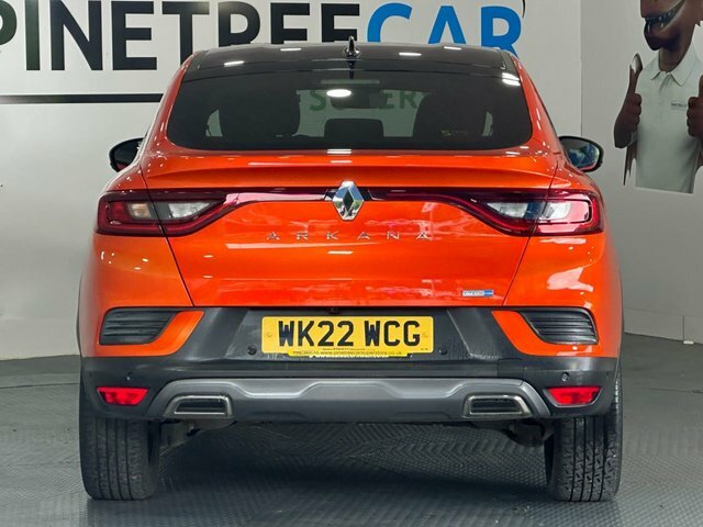 Renault Arkana 1.6 E-tech R.s. Line Suv Hybrid 2W WK22WCG Orange #6