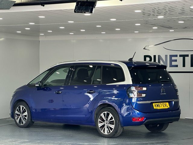Citroen Grand C4 Picasso 1.6 Bluehdi Flair Mpv Eat6 Euro 6 S S Blue #5