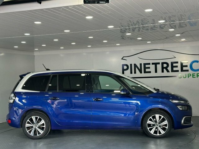 Citroen Grand C4 Picasso 1.6 Bluehdi Flair Mpv Eat6 Euro 6 S S Blue #4