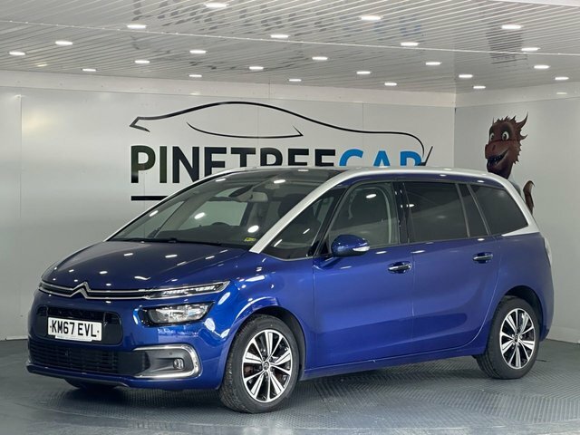 Citroen Grand C4 Picasso 1.6 Bluehdi Flair Mpv Eat6 Euro 6 S S Blue #2