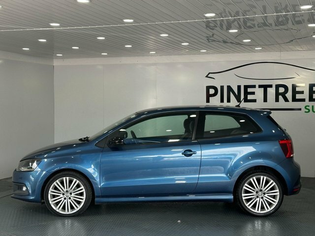 Volkswagen Polo 1.4 Tsi Bluemotion Tech Act Bluegt Hatchback P Blue #3