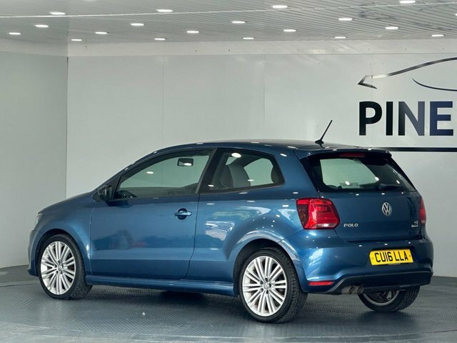 Volkswagen Polo 1.4 Tsi Bluemotion Tech Act Bluegt Hatchback P Blue #5