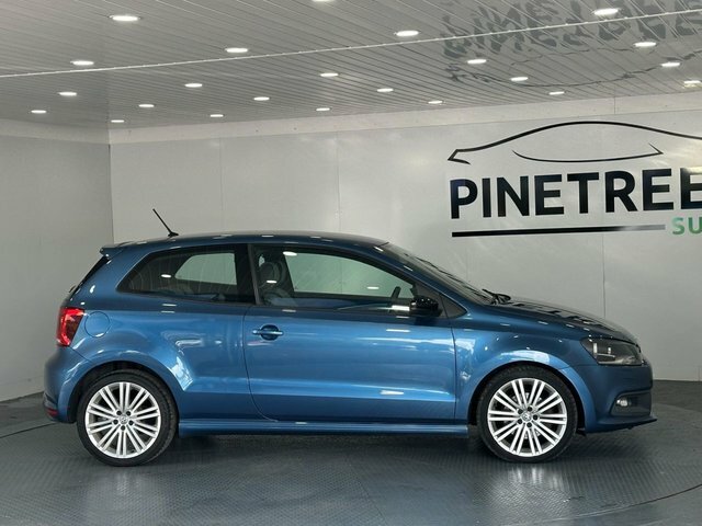 Volkswagen Polo 1.4 Tsi Bluemotion Tech Act Bluegt Hatchback P Blue #4