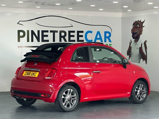 Fiat 500C 500 C Lounge Pink #8