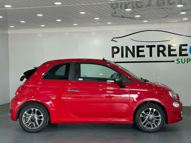 Fiat 500C 500 C Lounge Pink #9