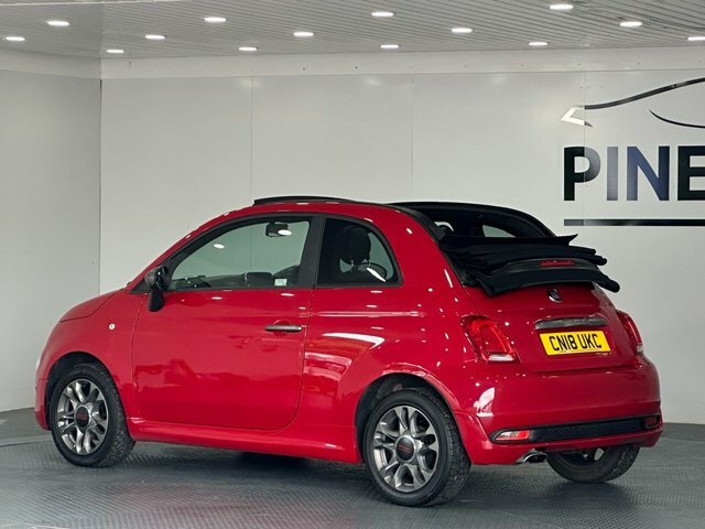 Fiat 500C 1.2 S Convertible Euro 6 S S Red #6