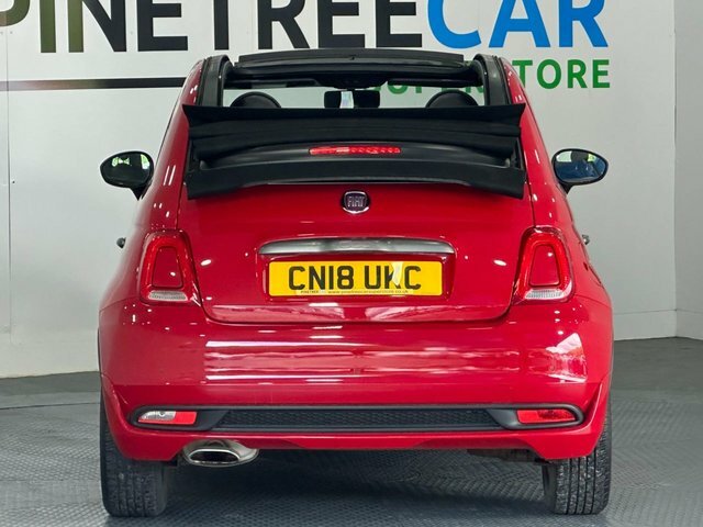 Fiat 500C 500 C Lounge Pink #7