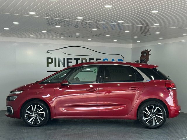 Citroen C4 Picasso 1.2 Puretech Feel Mpv Euro 6 S KT18CNA Red #4