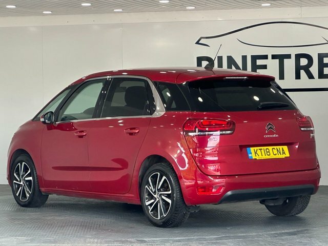 Citroen C4 Picasso 1.2 Puretech Feel Mpv Euro 6 S KT18CNA Red #6