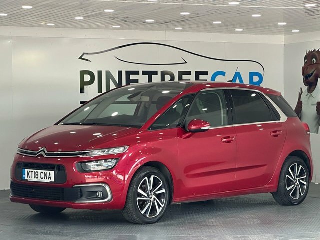 Citroen C4 Picasso 1.2 Puretech Feel Mpv Euro 6 S KT18CNA Red #3