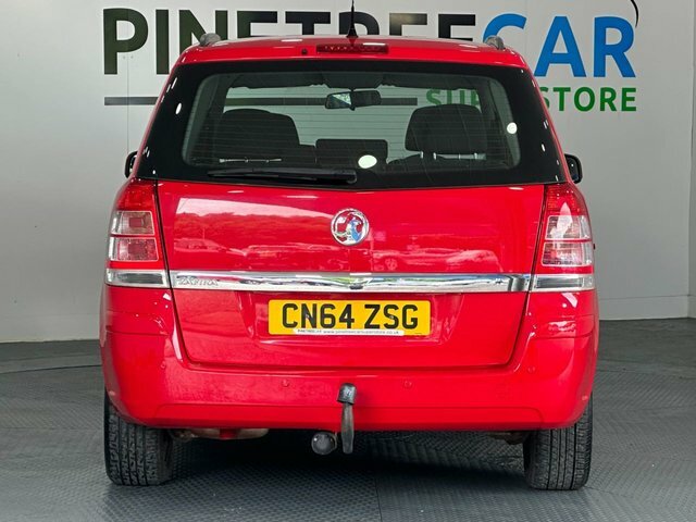 Vauxhall Zafira 1.8 16V Exclusiv Mpv Euro 5 120 Red #6