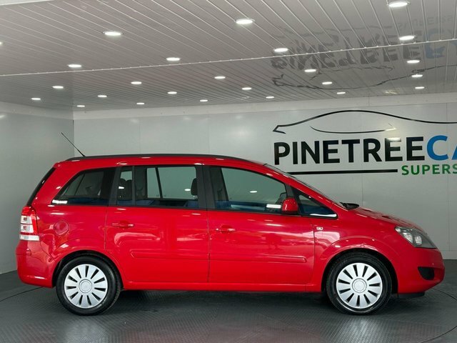 Vauxhall Zafira 1.8 16V Exclusiv Mpv Euro 5 120 Red #4