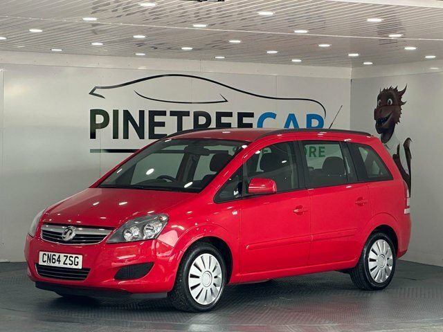 Vauxhall Zafira 1.8 16V Exclusiv Mpv Euro 5 120 Red #2