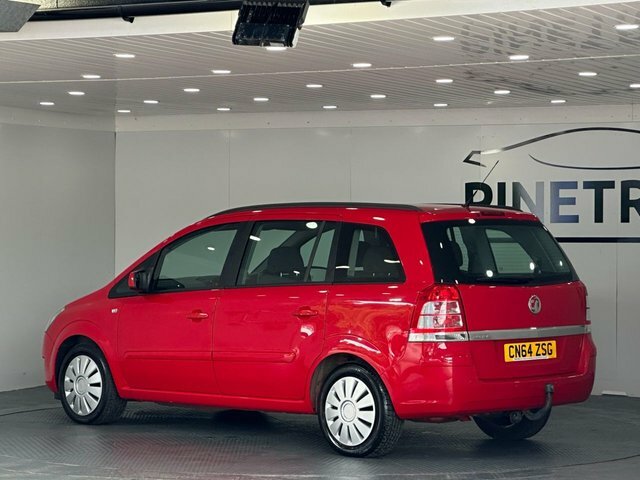 Vauxhall Zafira 1.8 16V Exclusiv Mpv Euro 5 120 Red #5