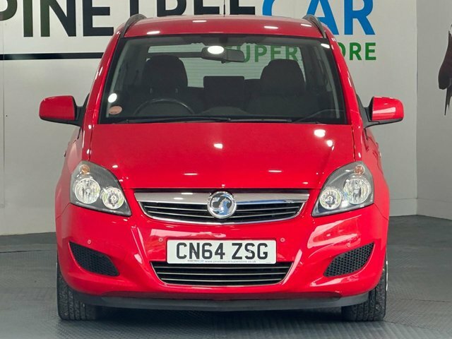 Vauxhall Zafira 1.8 16V Exclusiv Mpv Euro 5 120 Red