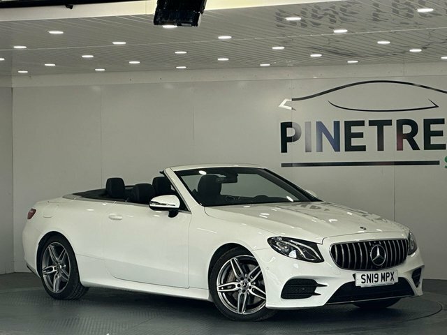 Mercedes-Benz E Class 2.0 E300 Gpf Amg Line Cabriolet G-troni White