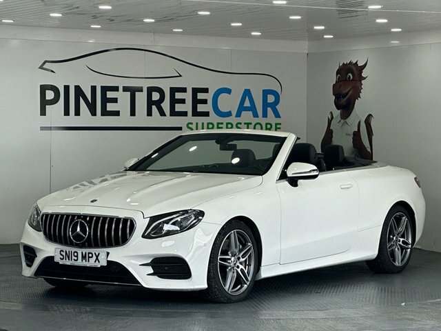 Mercedes-Benz E Class 2.0 E300 Gpf Amg Line Cabriolet G-troni White #3