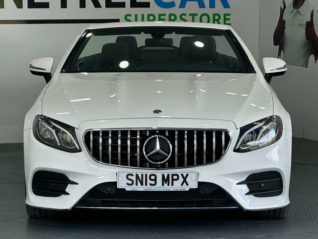 Mercedes-Benz E Class 2.0 E300 Gpf Amg Line Cabriolet G-troni White #2