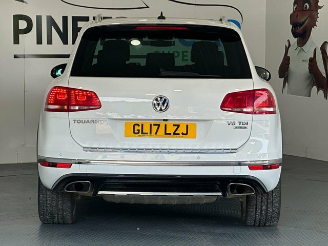 Volkswagen Touareg 3.0 Tdi V6 Bluemotion Tech R-line Plus Suv Die GL17LZJ White #6