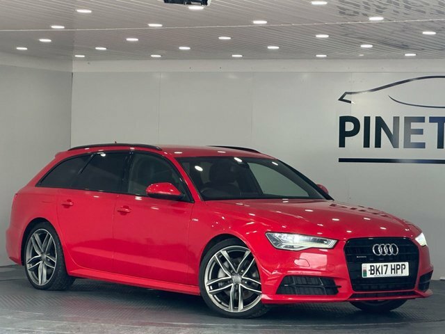 Audi A6 Avant 3.0 Tdi V6 Black Edition Estate S Troni Red